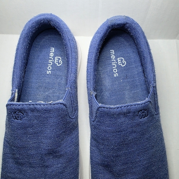 Merinos Women’s Slip On Blue Size 6 - Picture 2 of 6